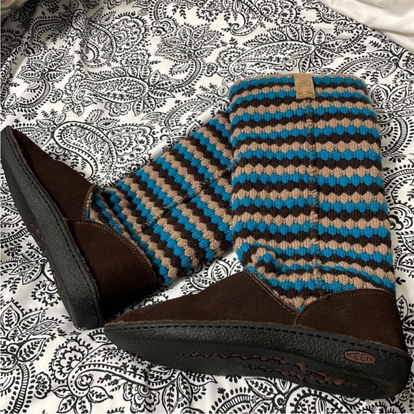 Keen Sweater Top Winter  Boots Size 8 - Picture 1 of 7